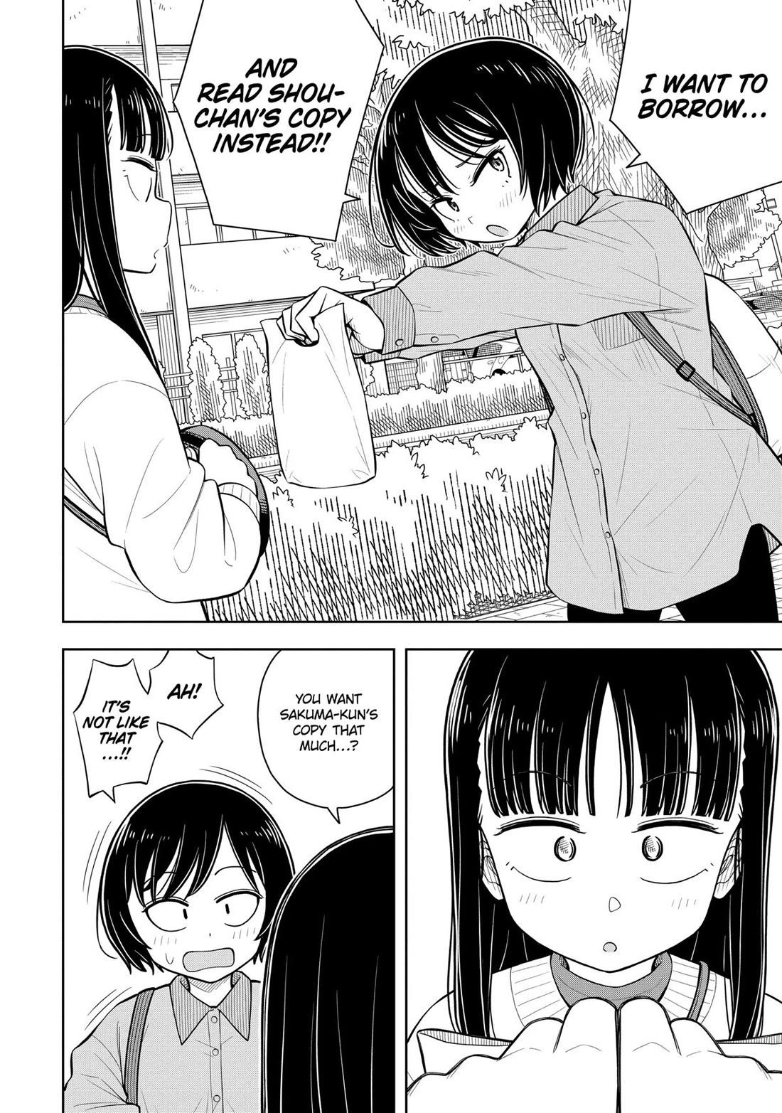 Starting Today She's My Childhood Friend chapter 64 page 8