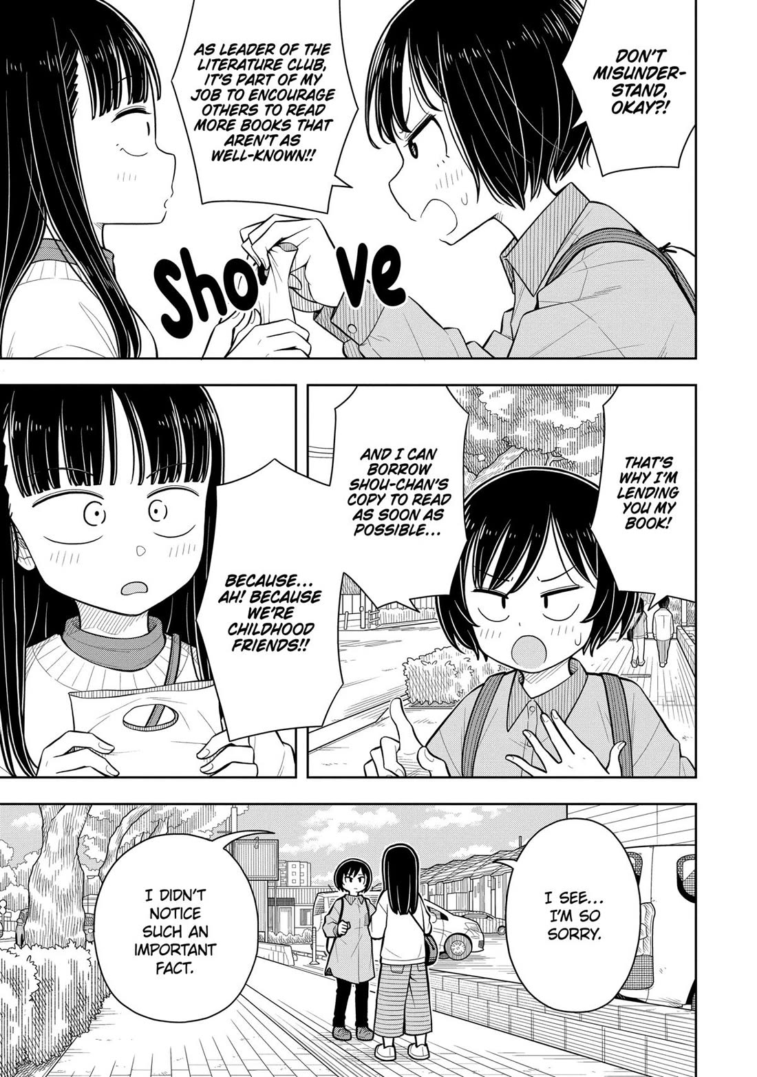 Starting Today She's My Childhood Friend chapter 64 page 9