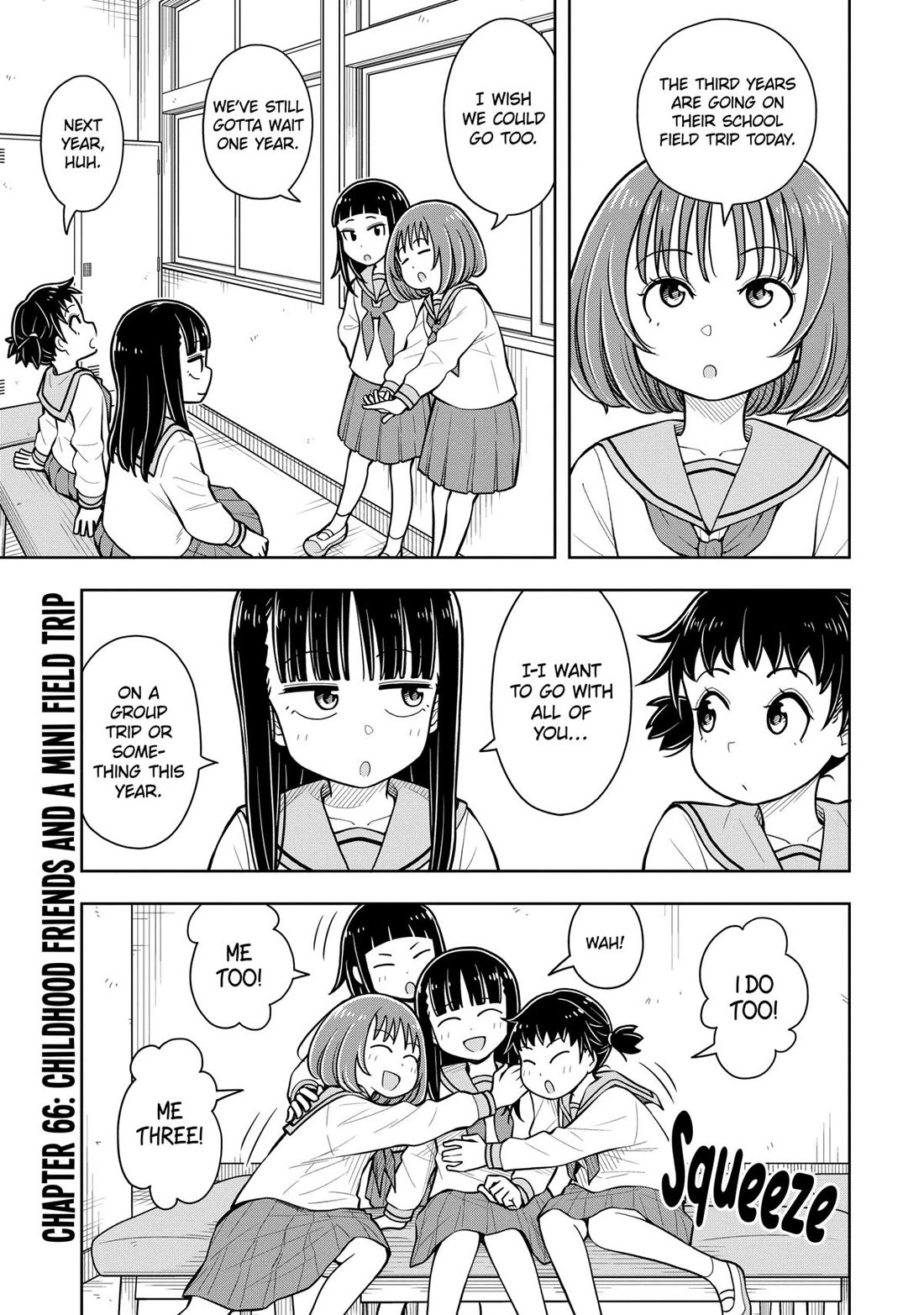 Starting Today She's My Childhood Friend chapter 66 page 1