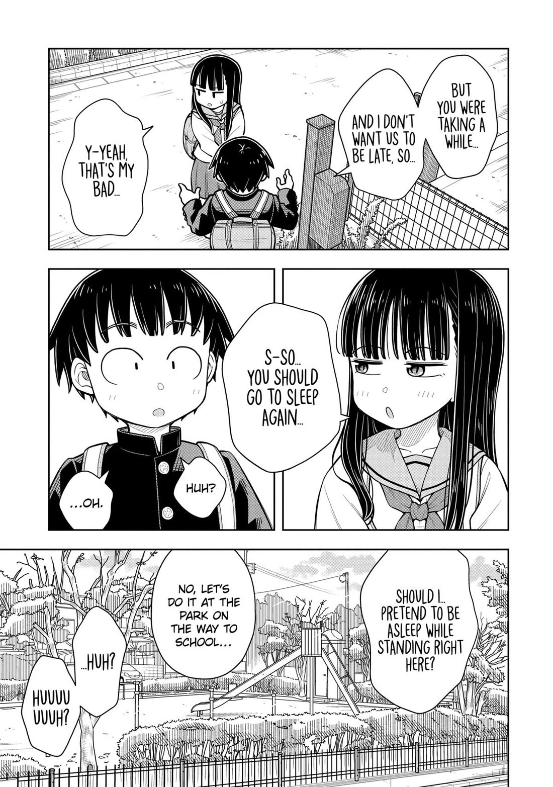 Starting Today She's My Childhood Friend chapter 70 page 7