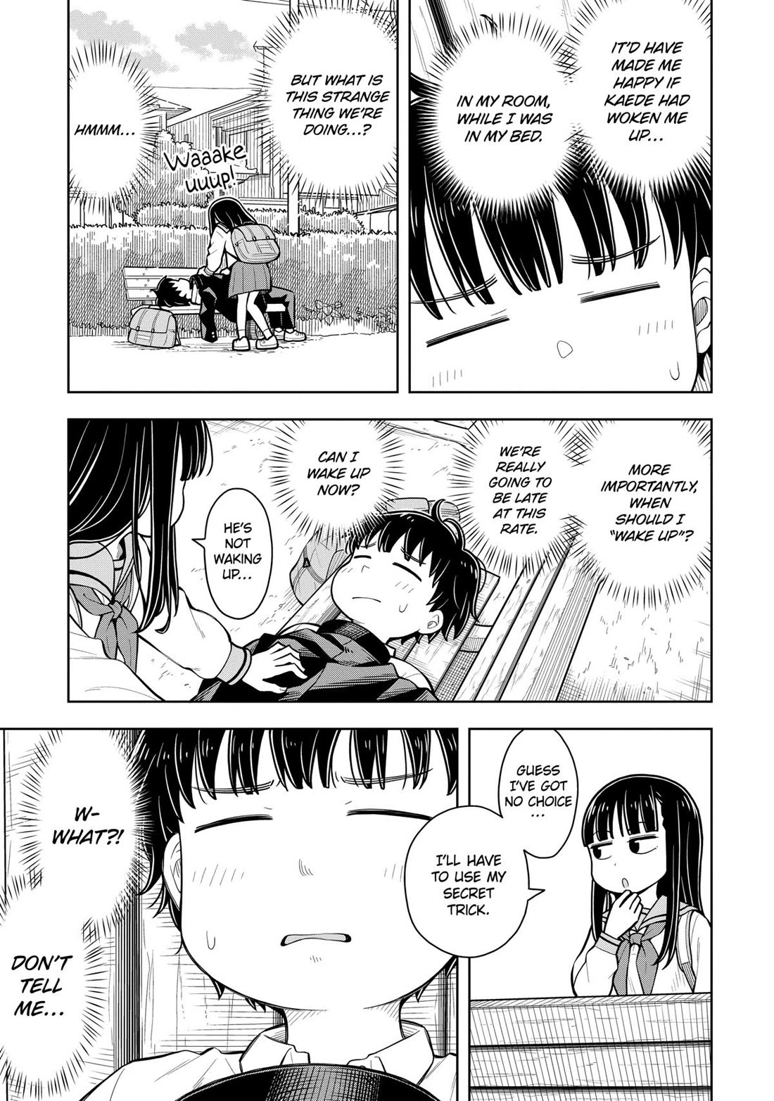 Starting Today She's My Childhood Friend chapter 70 page 9