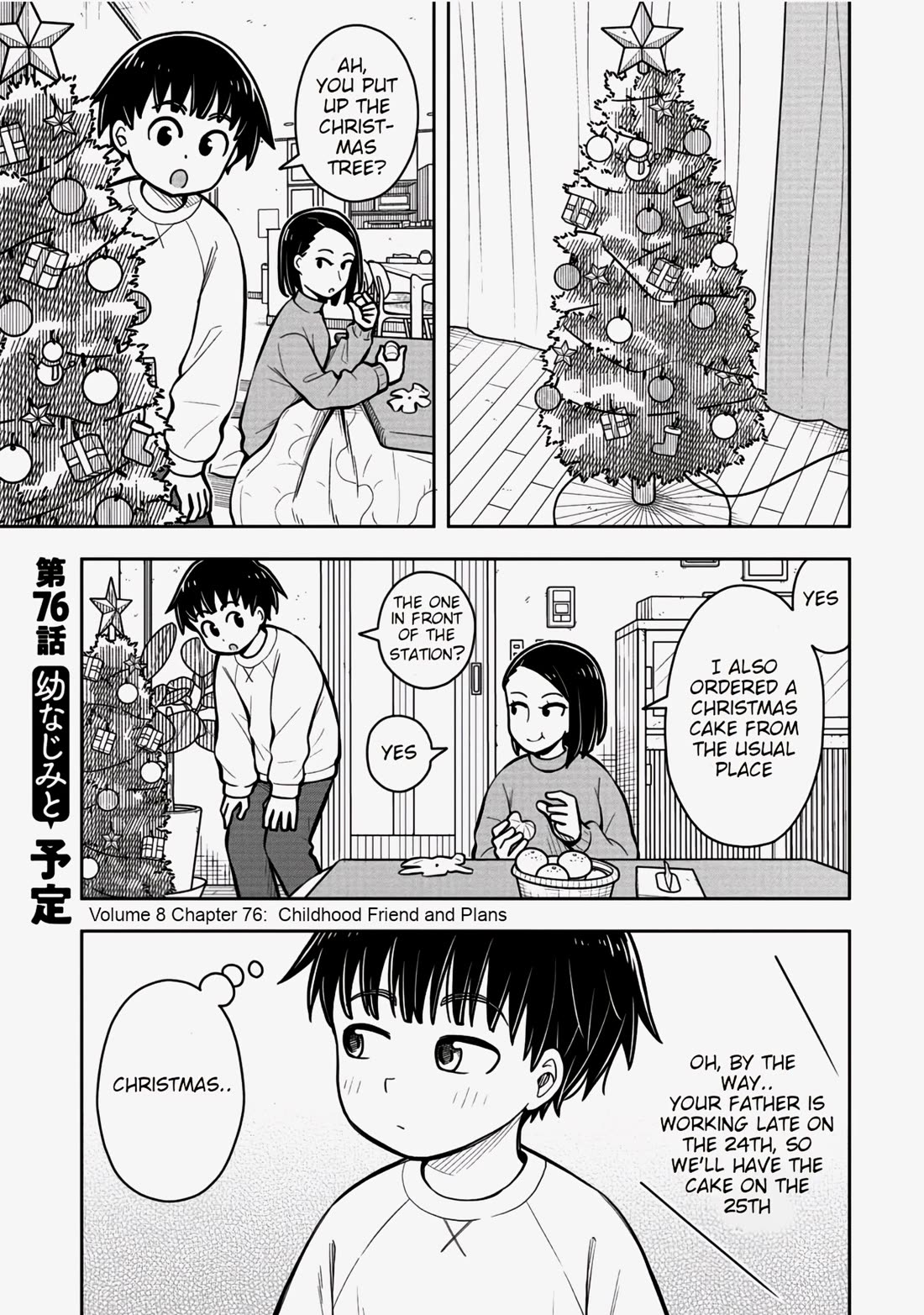 Starting Today She's My Childhood Friend chapter 76 page 1