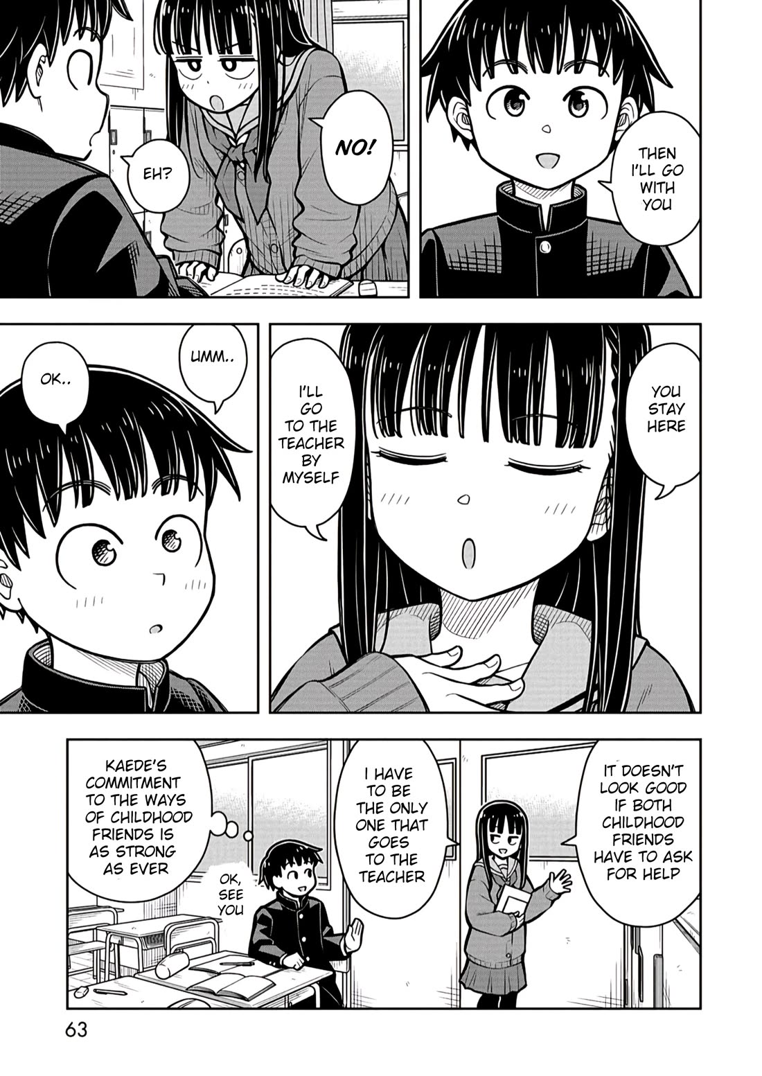 Starting Today She's My Childhood Friend chapter 83 page 3