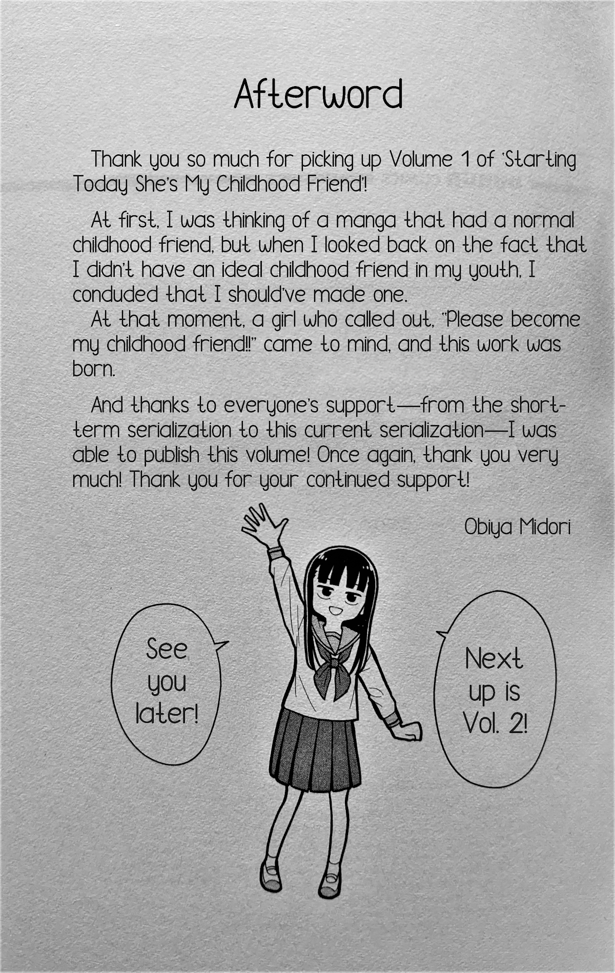 Starting Today She's My Childhood Friend chapter 9.1 page 5