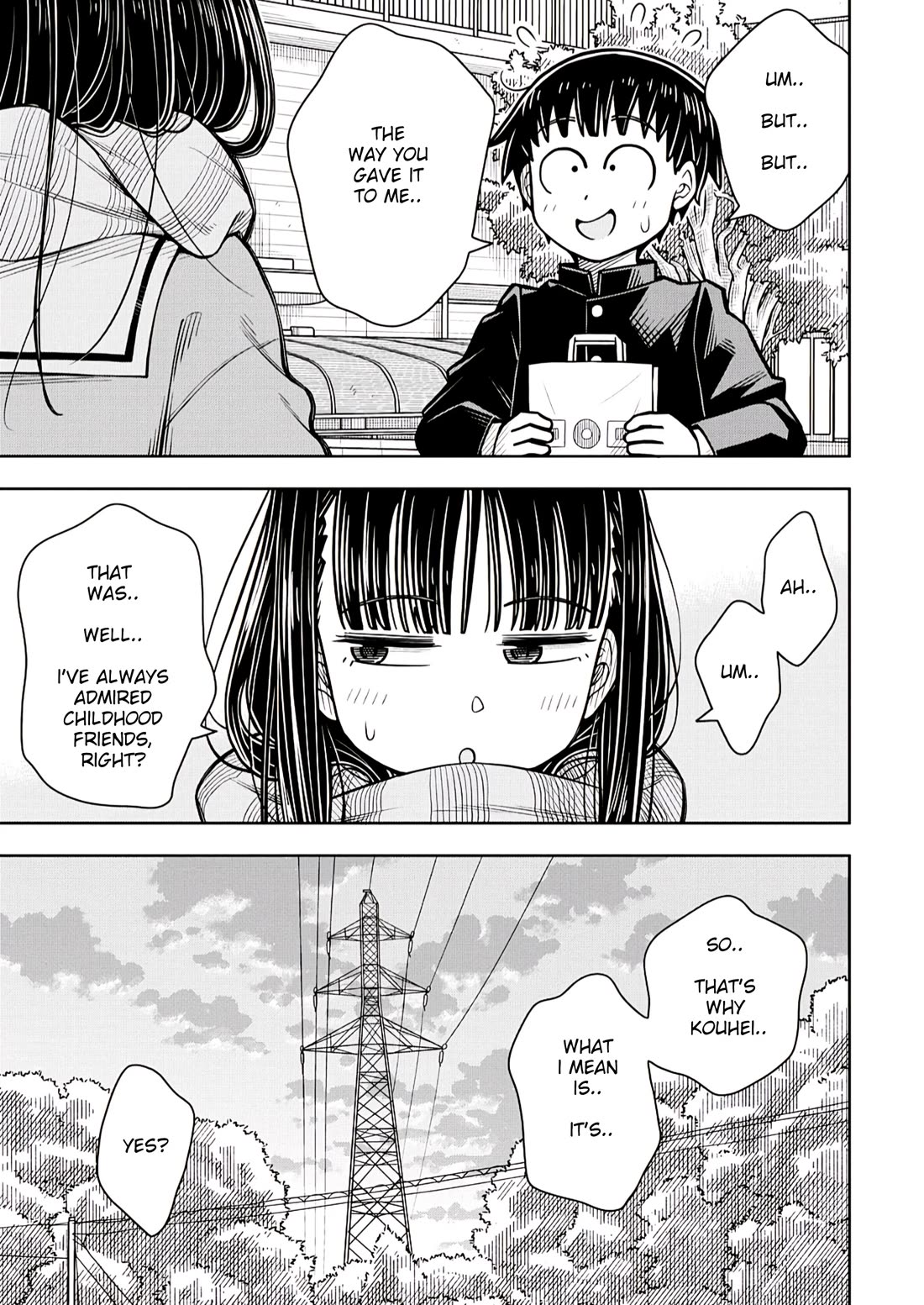 Starting Today She's My Childhood Friend chapter 91 page 11
