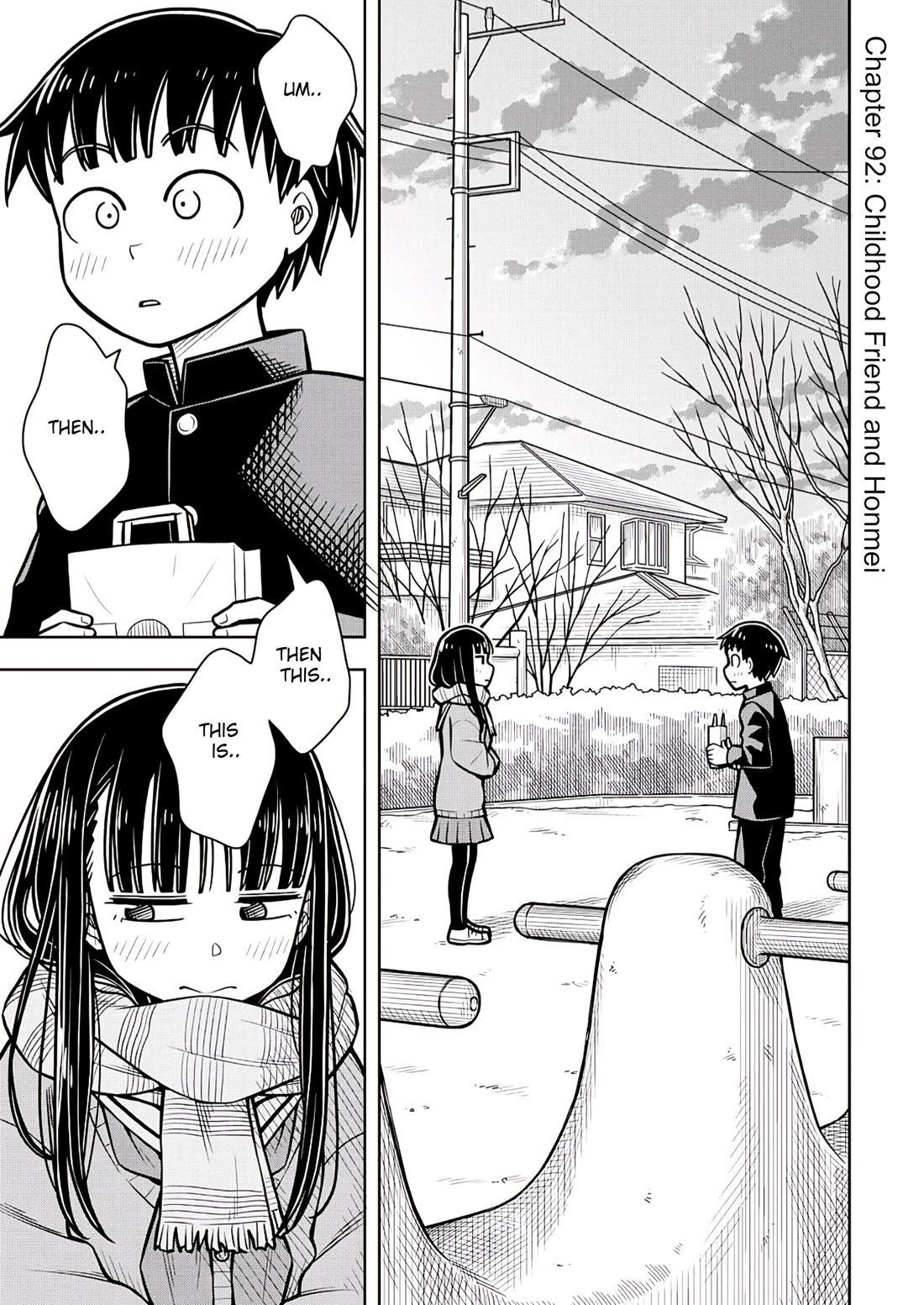 Starting Today She's My Childhood Friend chapter 92 page 1