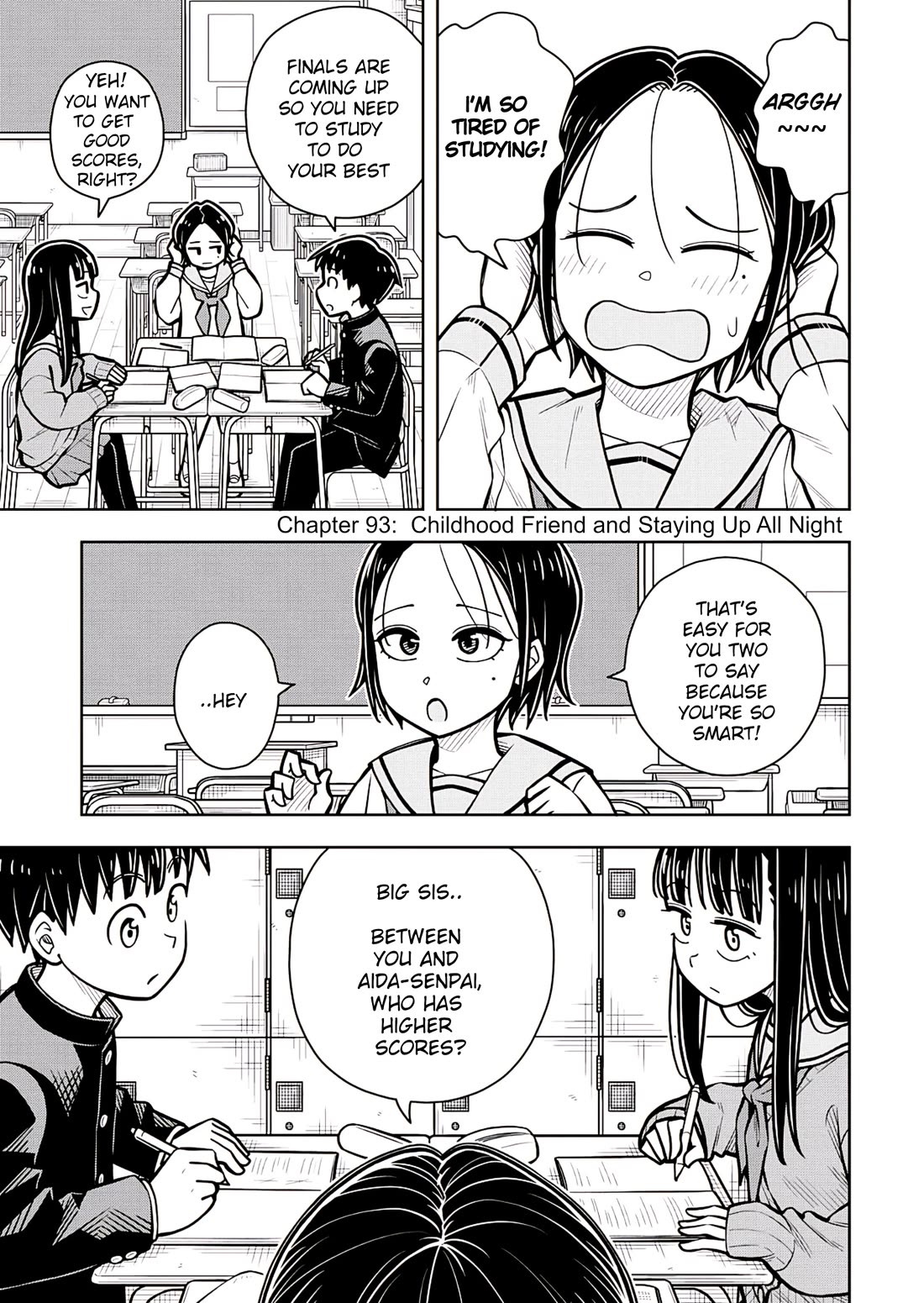 Starting Today She's My Childhood Friend chapter 93 page 1