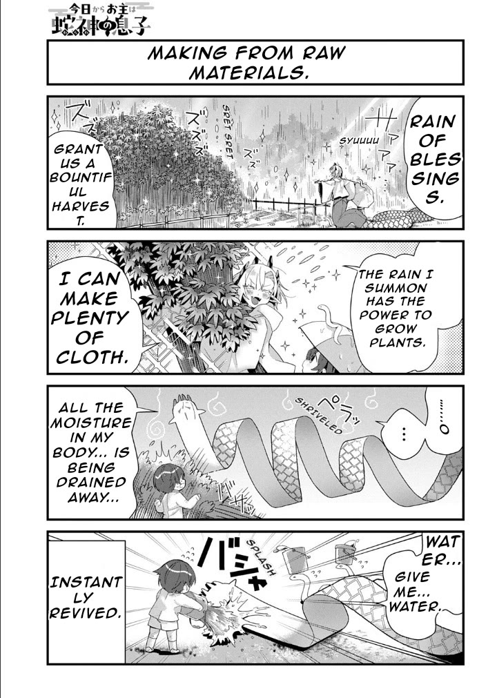 Starting Today, You are the Snake Goddess' Son chapter 4 page 5