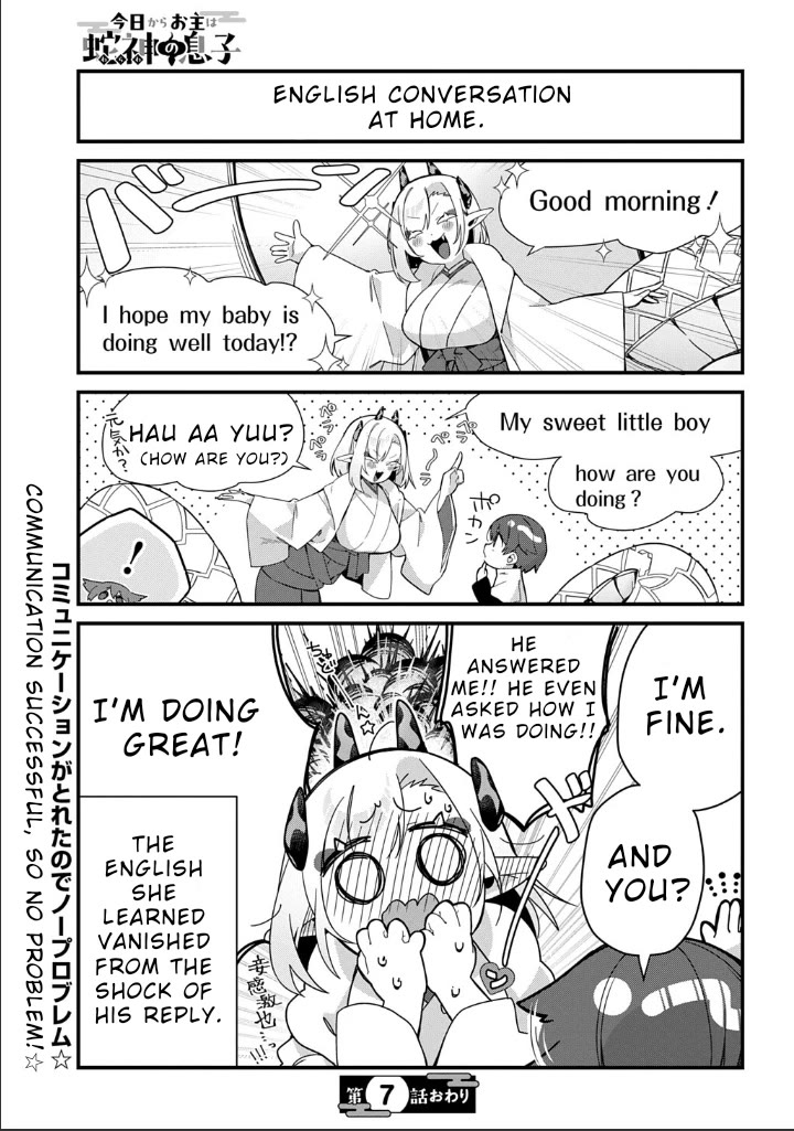 Starting Today, You are the Snake Goddess' Son chapter 7 page 9