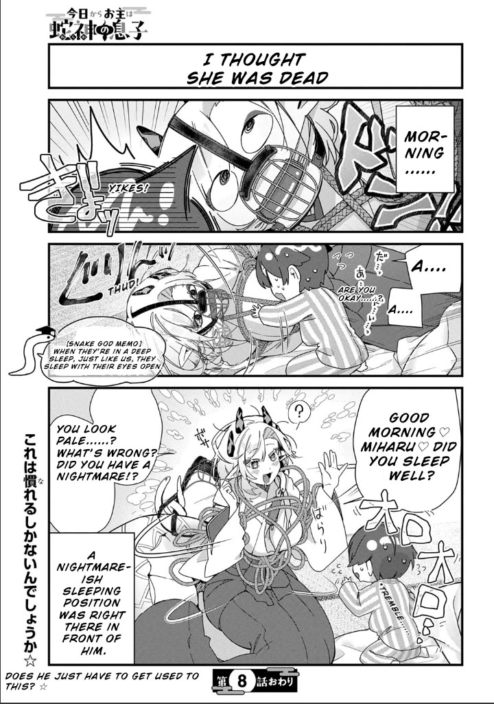 Starting Today, You are the Snake Goddess' Son chapter 8 page 8