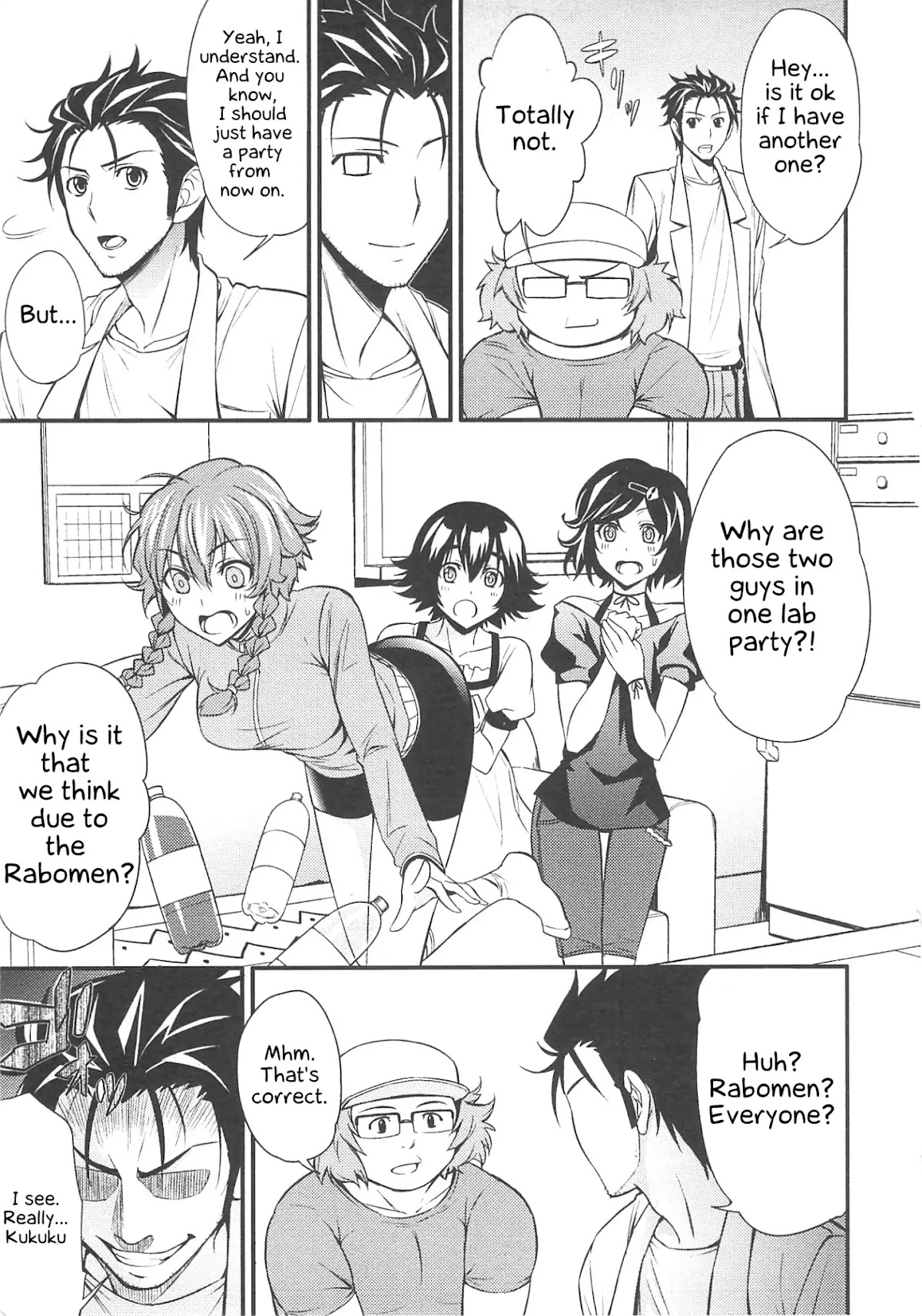 Steins;Gate - Hiyoku Renri + Nyan² Crisis ☆ chapter 1 page 11