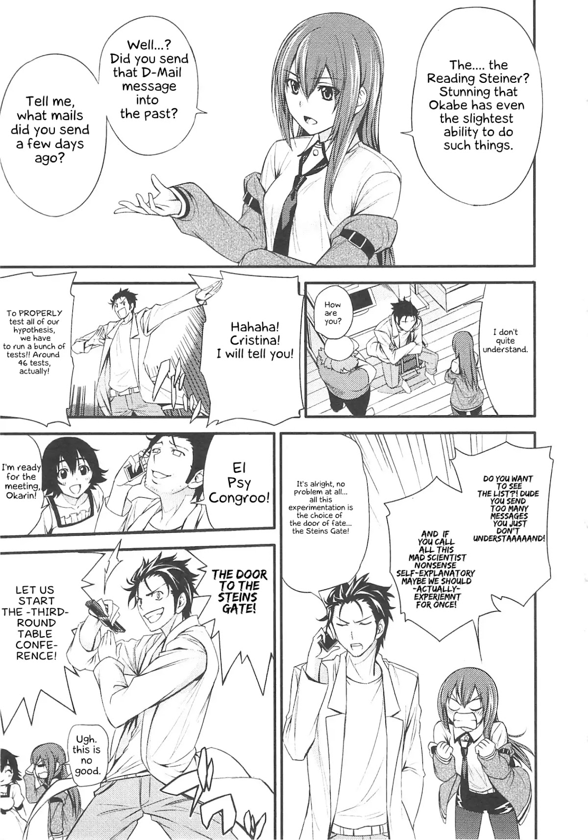 Steins;Gate - Hiyoku Renri + Nyan² Crisis ☆ chapter 1 page 15