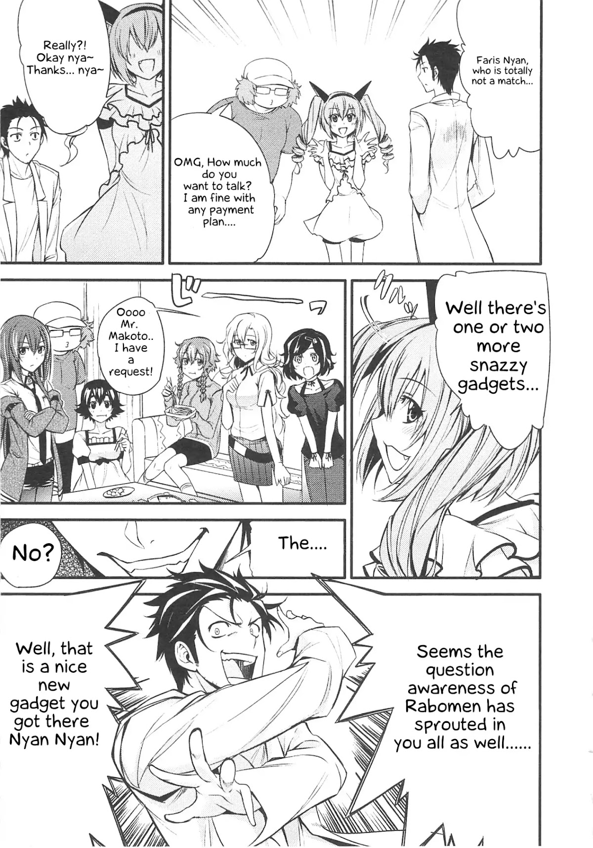 Steins;Gate - Hiyoku Renri + Nyan² Crisis ☆ chapter 1 page 23