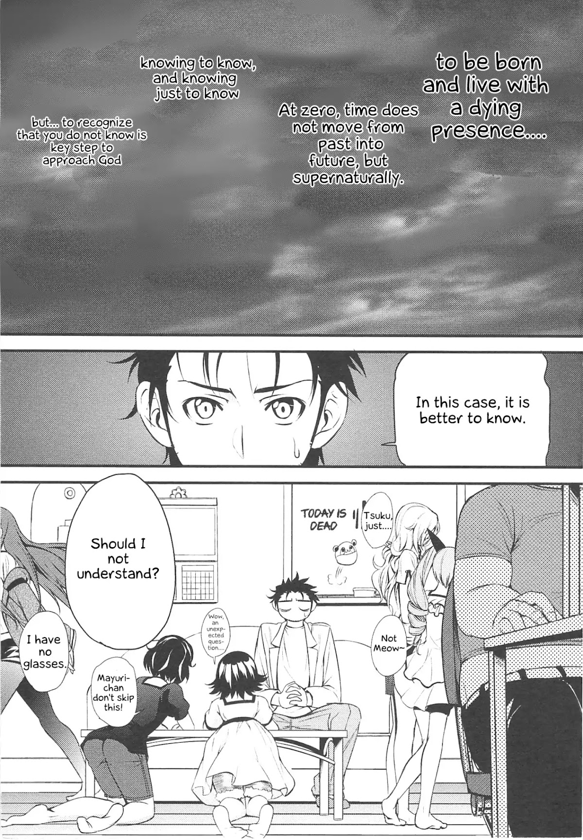 Steins;Gate - Hiyoku Renri + Nyan² Crisis ☆ chapter 1 page 3