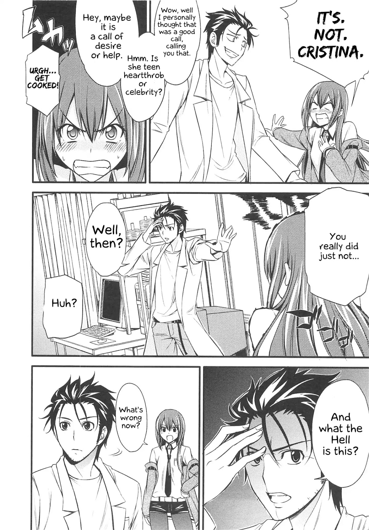 Steins;Gate - Hiyoku Renri + Nyan² Crisis ☆ chapter 1 page 8