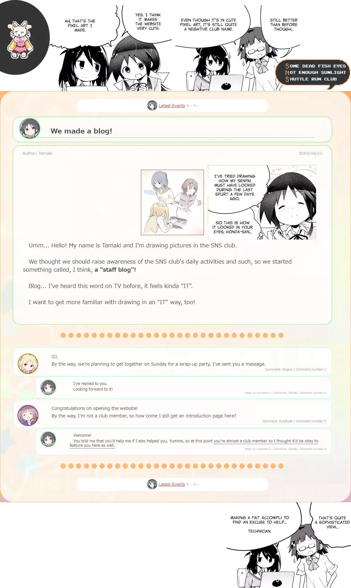 Stella no Mahou chapter 13.6 page 1