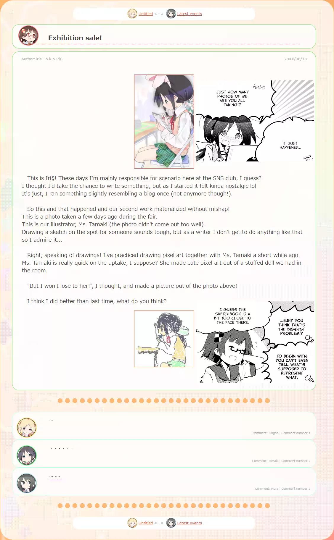 Stella no Mahou chapter 13.6 page 3