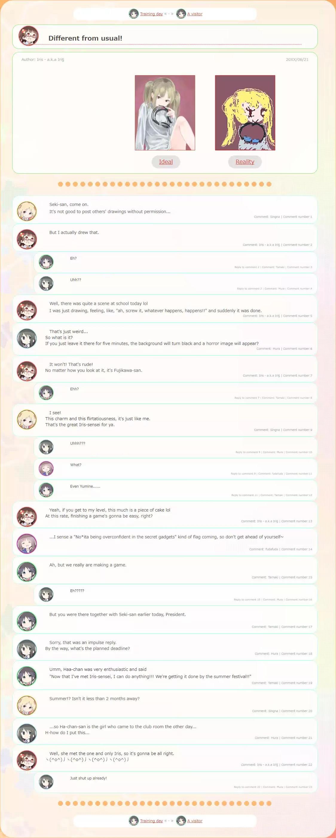 Stella no Mahou chapter 17 page 11