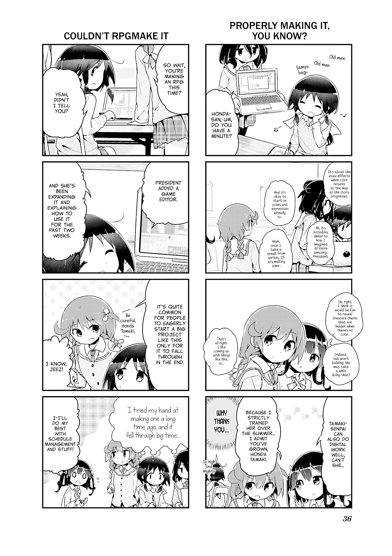 Stella no Mahou chapter 54 page 4