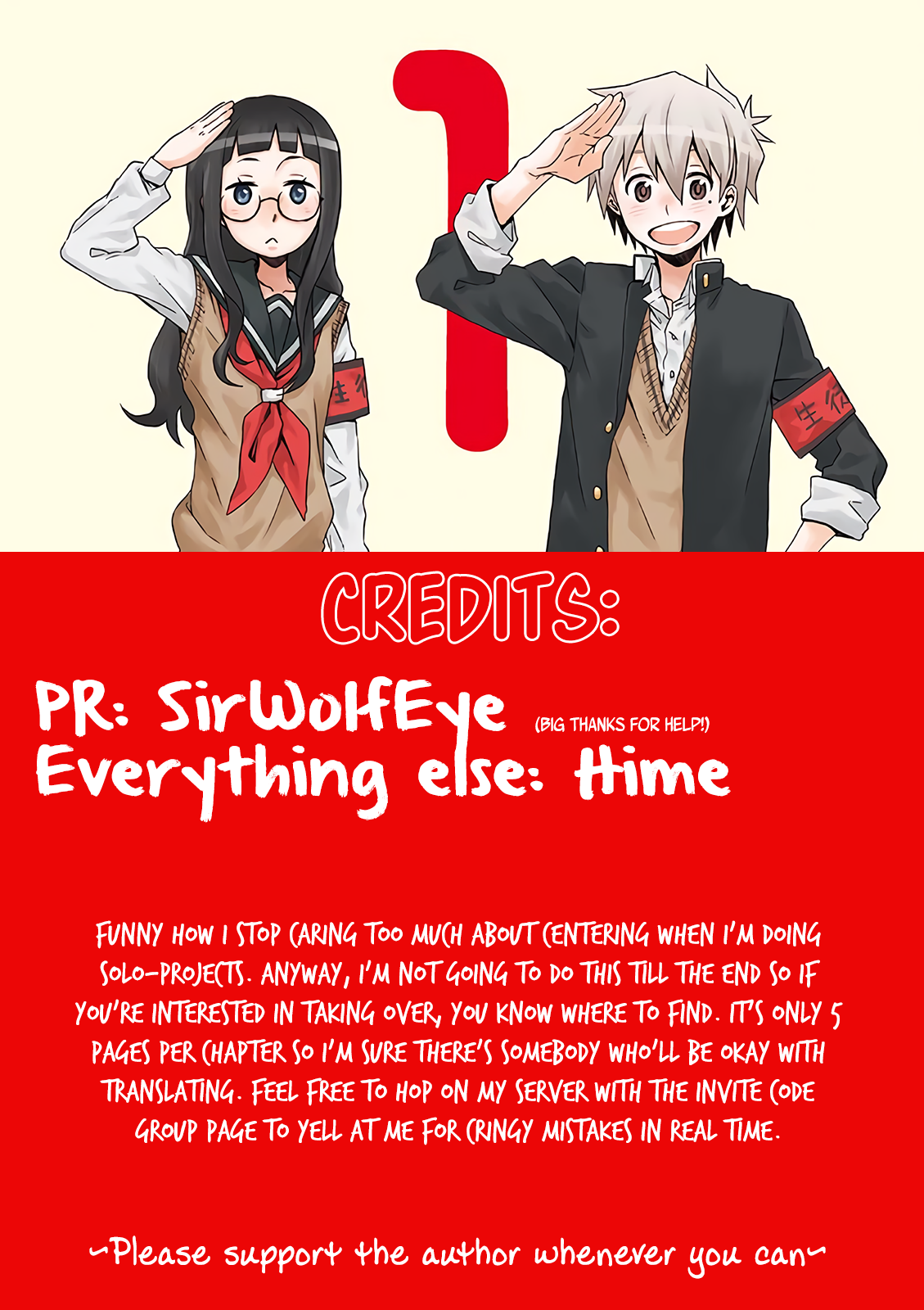 Student Council for Two chapter 2 page 7