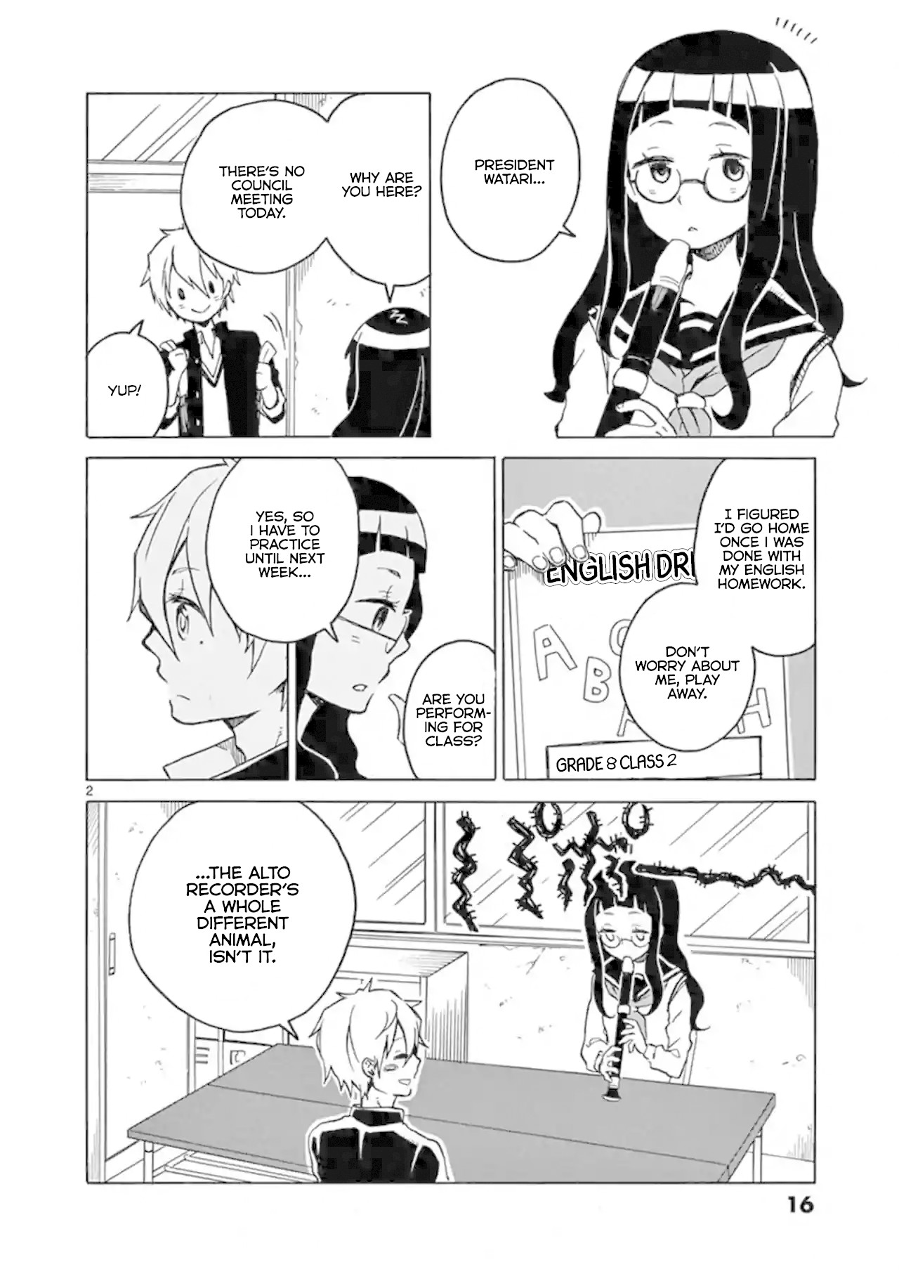 Student Council for Two chapter 3 page 2