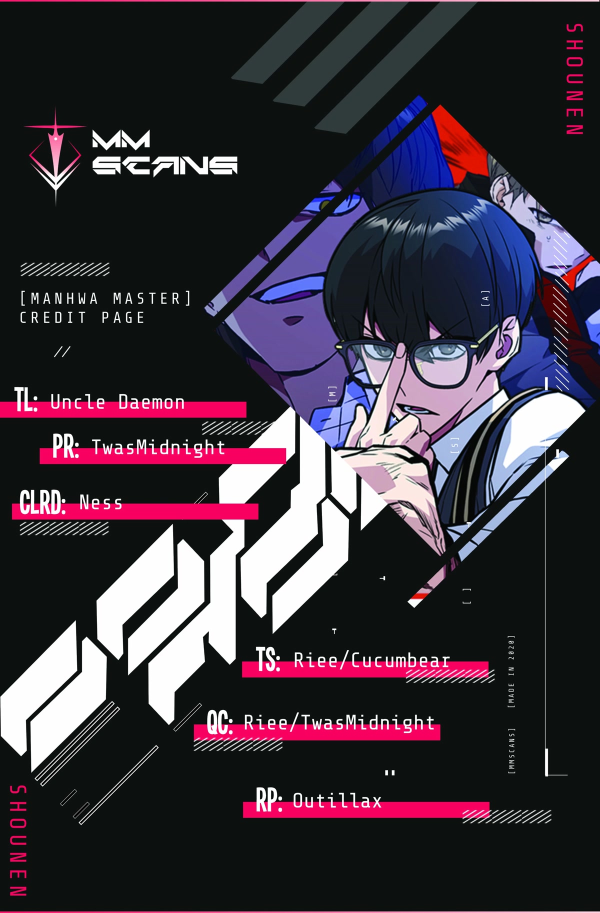 Study Group chapter 185 page 1