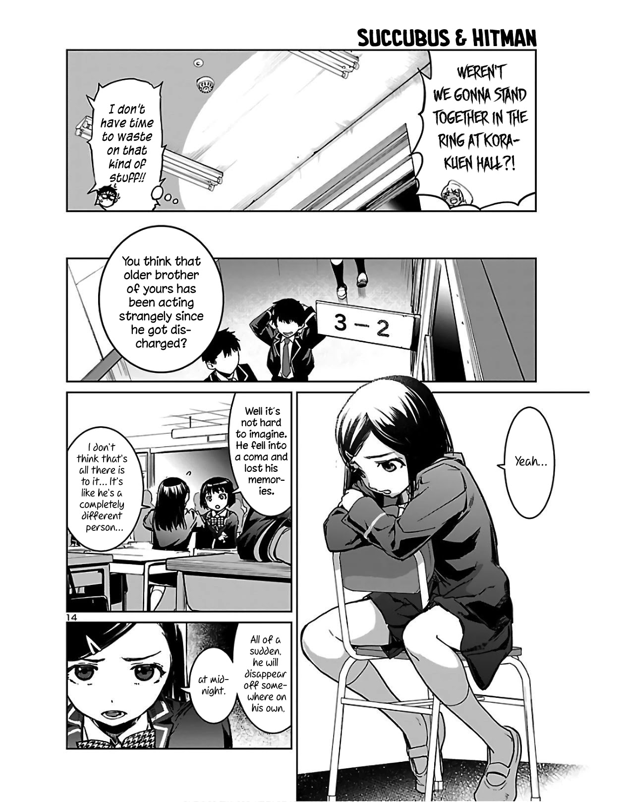 Succubus & Hitman chapter 1 page 14