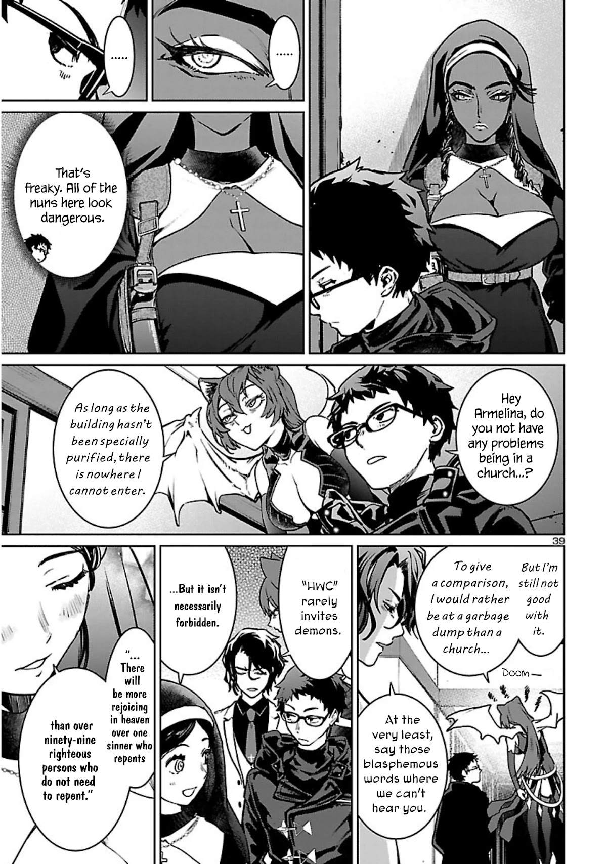 Succubus & Hitman chapter 18 page 39