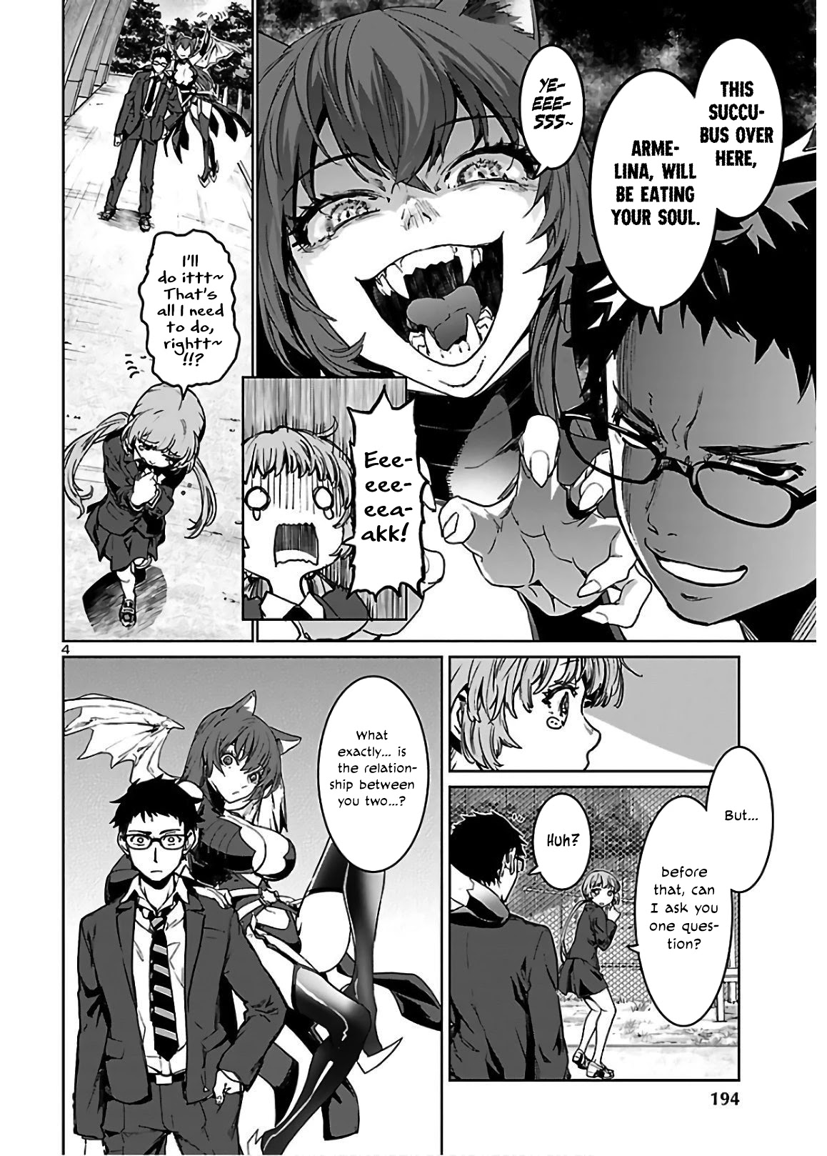 Succubus & Hitman chapter 3 page 5
