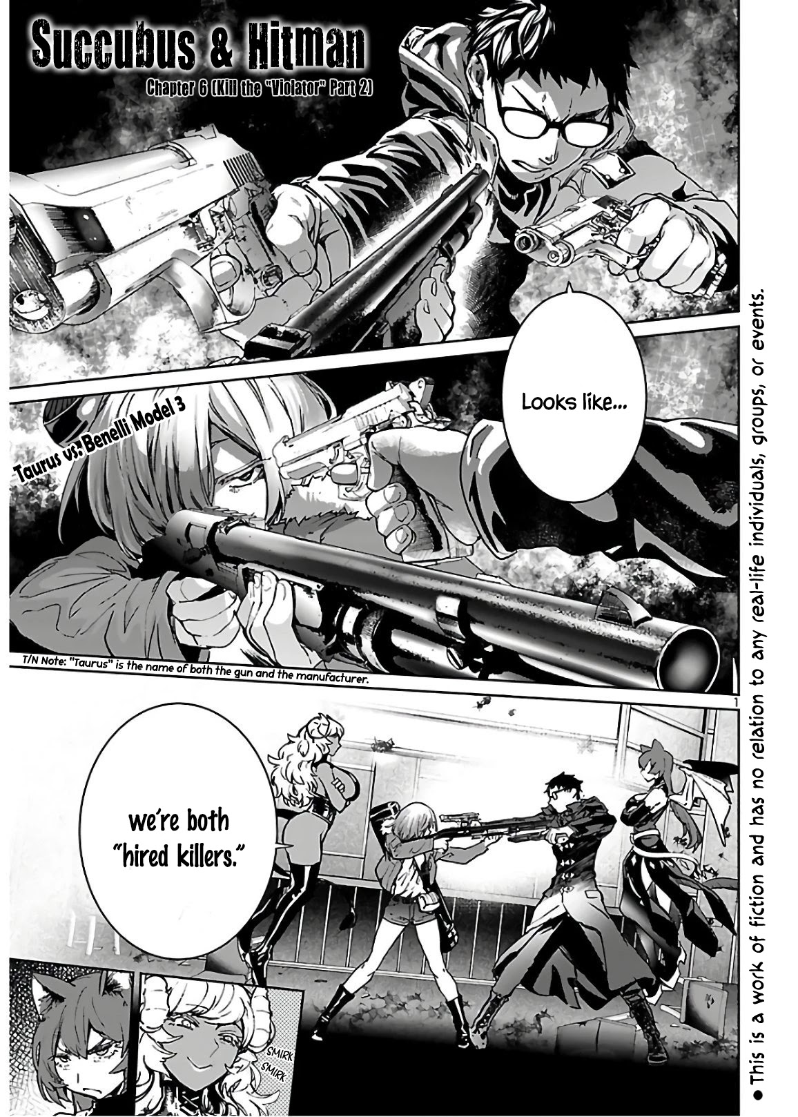 Succubus & Hitman chapter 6 page 2