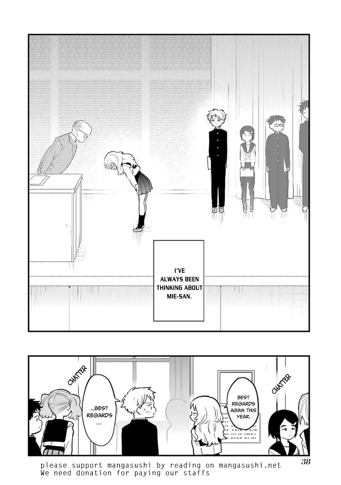 Sukinako ga Megane wo Wasureta chapter 30 page 15