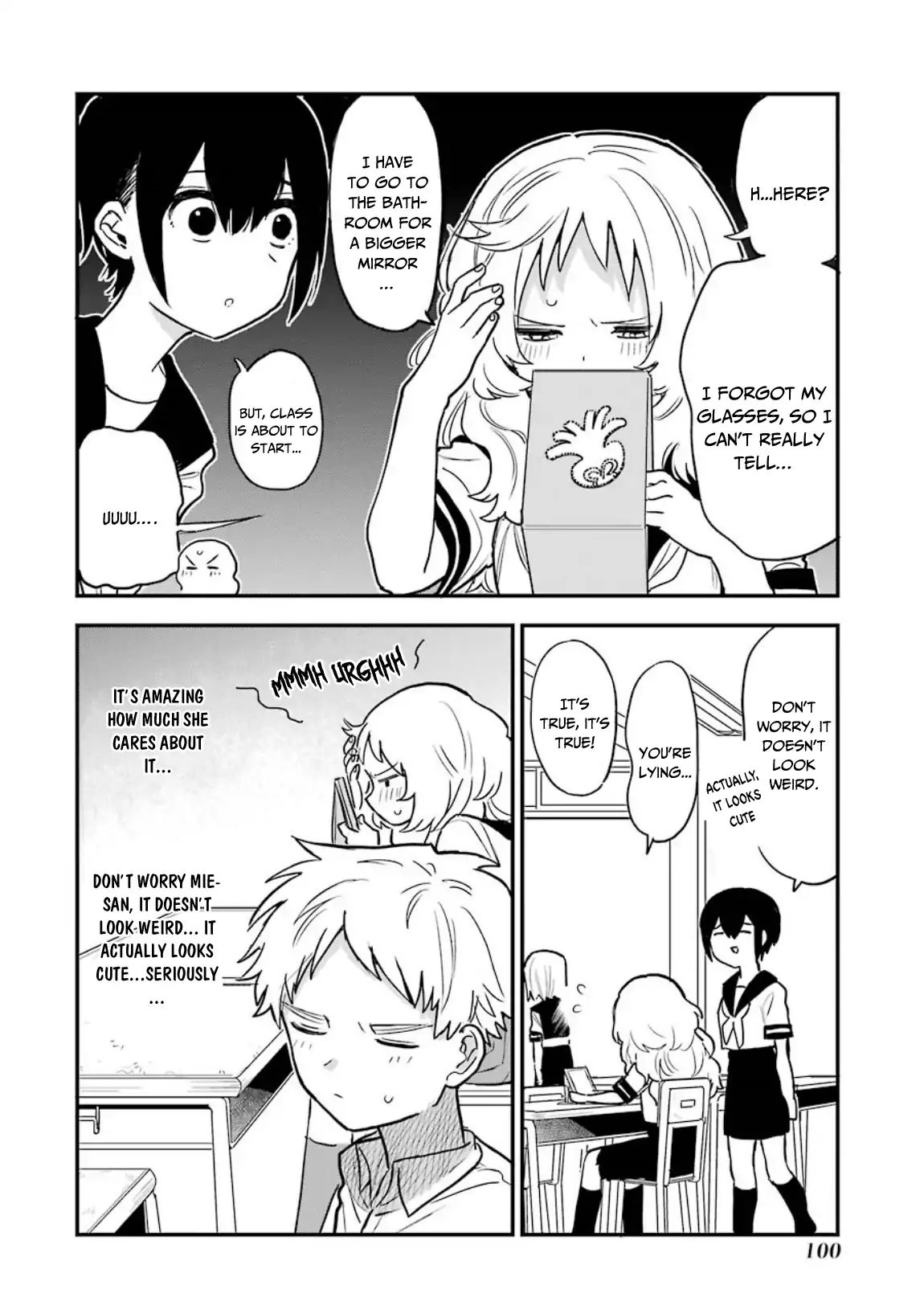 Sukinako ga Megane wo Wasureta chapter 36 page 3