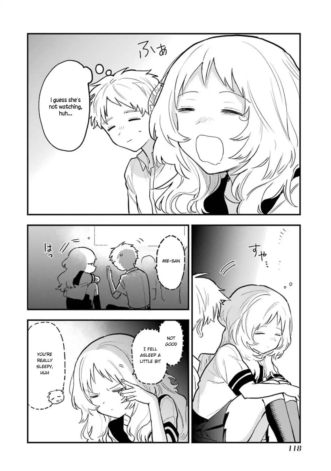 Sukinako ga Megane wo Wasureta chapter 40 page 3