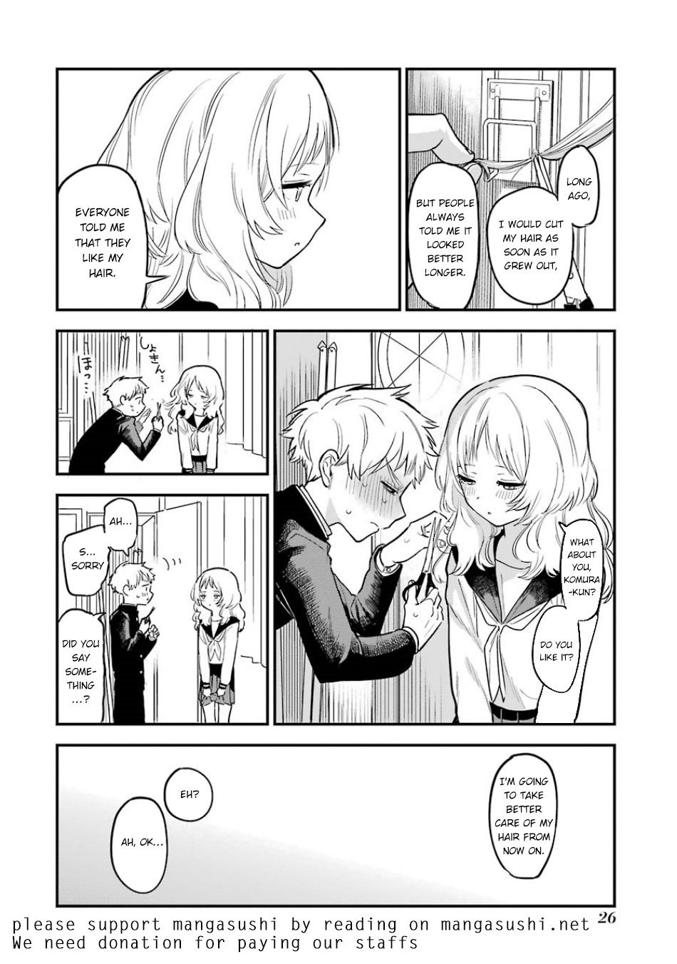 Sukinako ga Megane wo Wasureta chapter 58 page 5