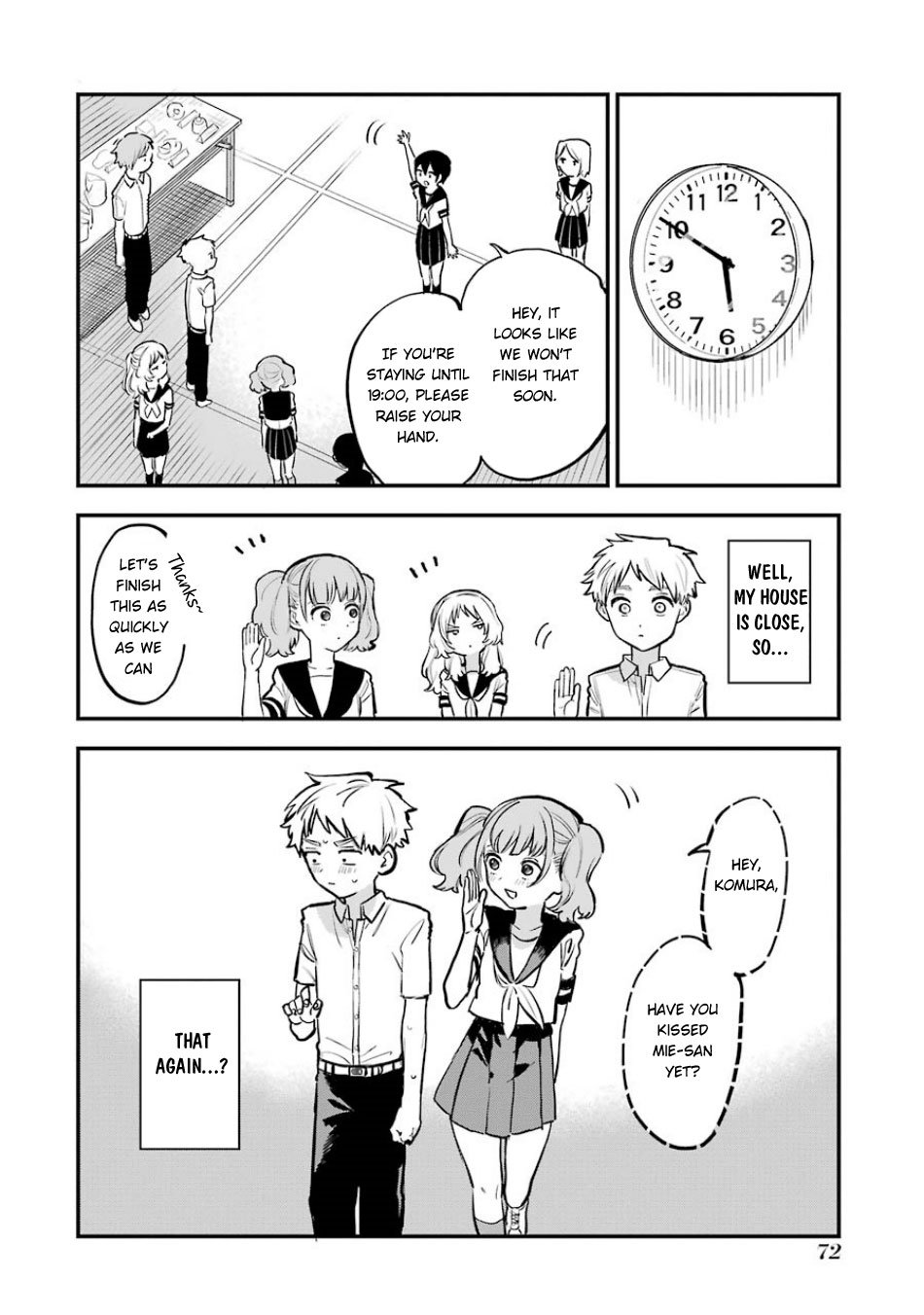 Sukinako ga Megane wo Wasureta chapter 62 page 2