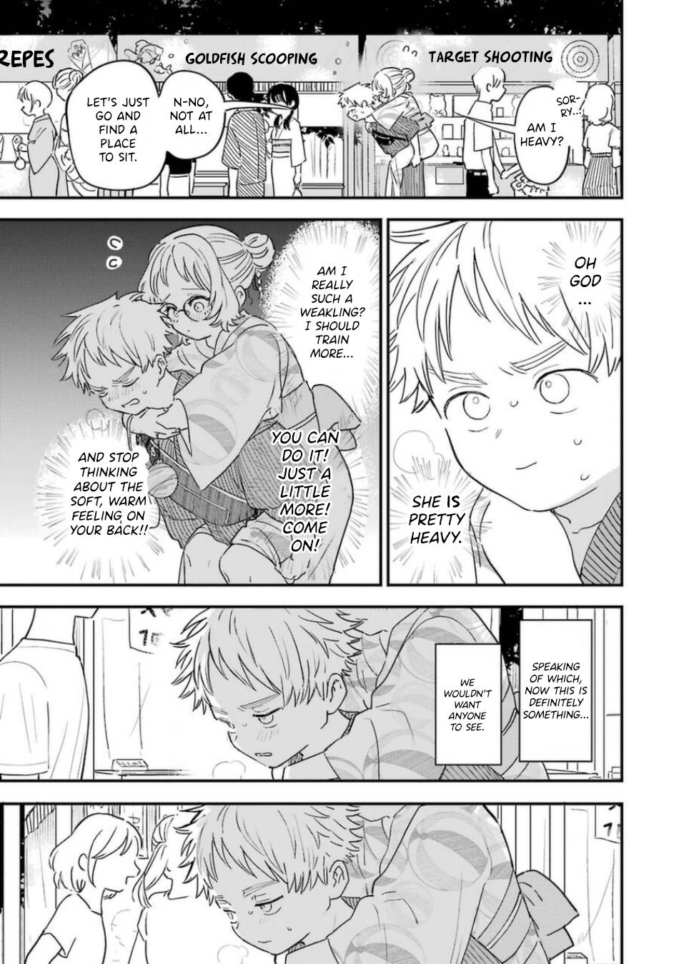 Sukinako ga Megane wo Wasureta chapter 80 page 12