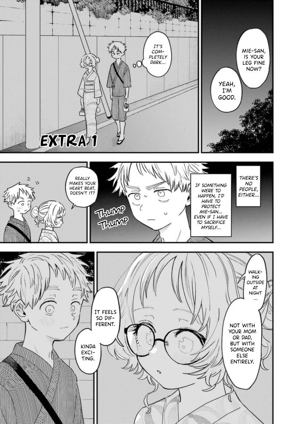 Sukinako ga Megane wo Wasureta chapter 81.5 page 2