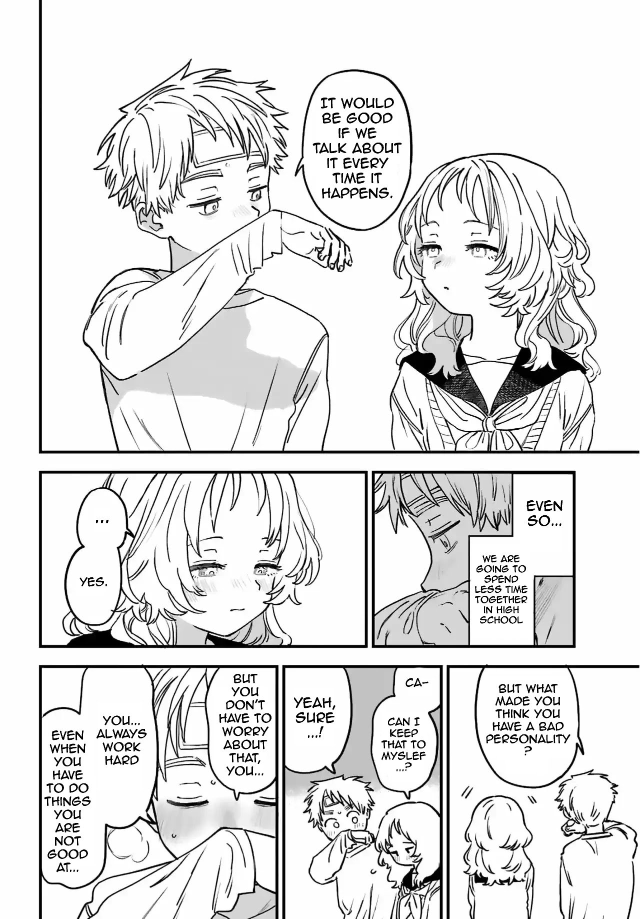 Sukinako ga Megane wo Wasureta chapter 86 page 19