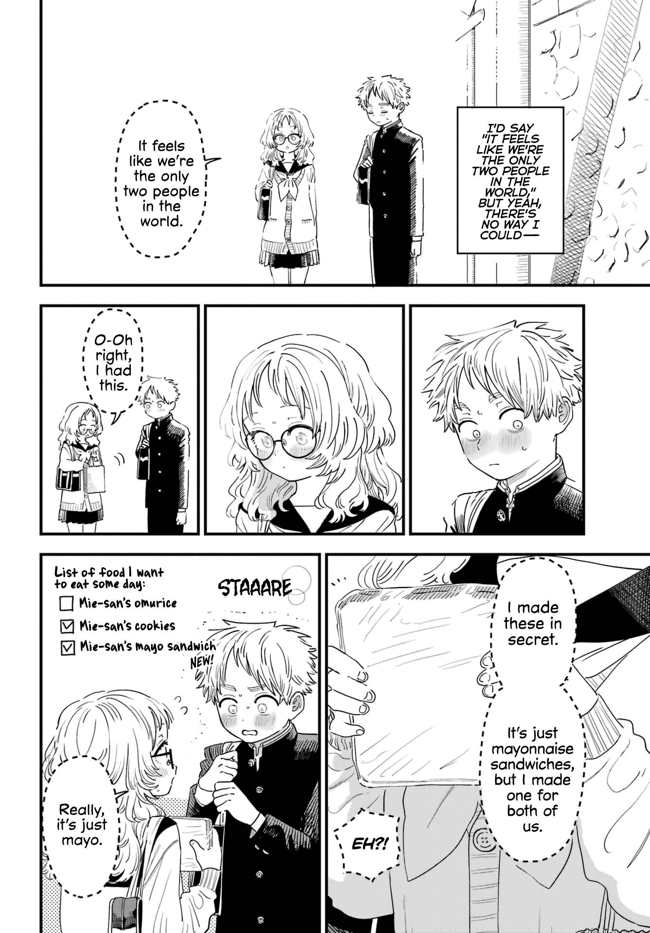 Sukinako ga Megane wo Wasureta chapter 89 page 14