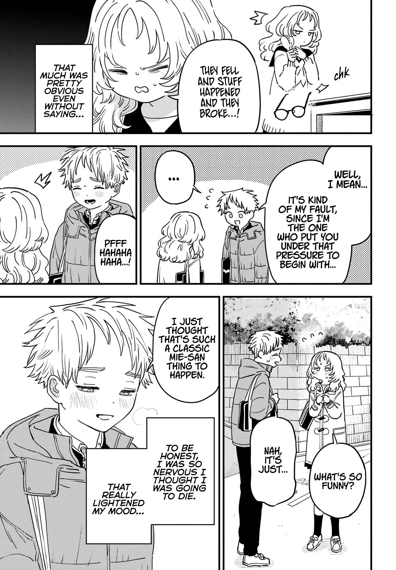 Sukinako ga Megane wo Wasureta chapter 95 page 3