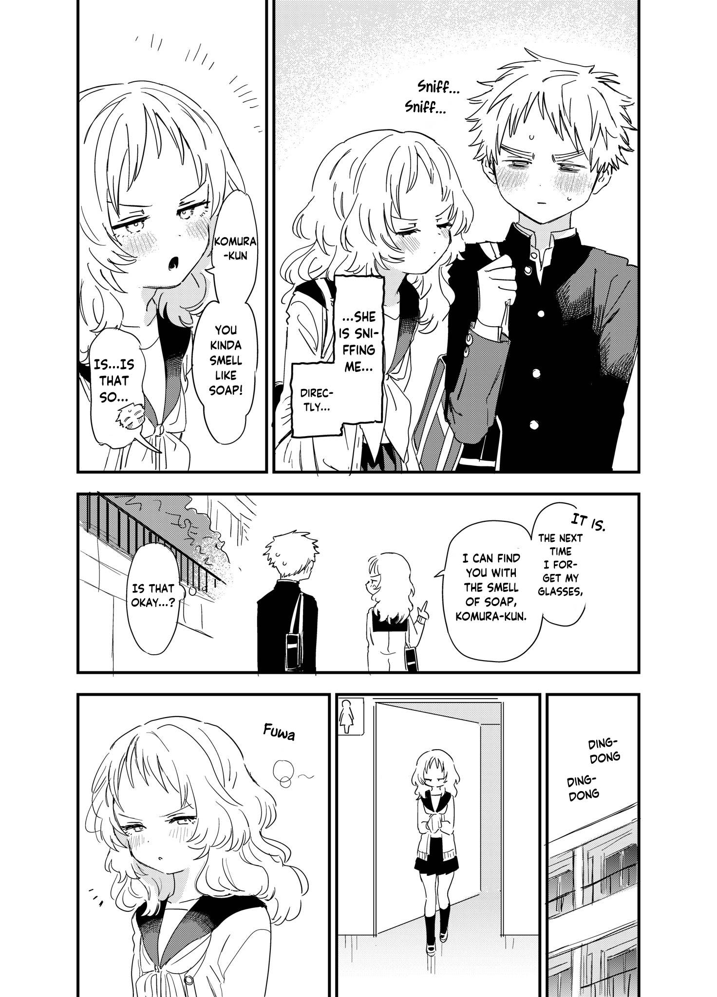 Sukinako ga Megane wo Wasureta chapter 98.3 page 1