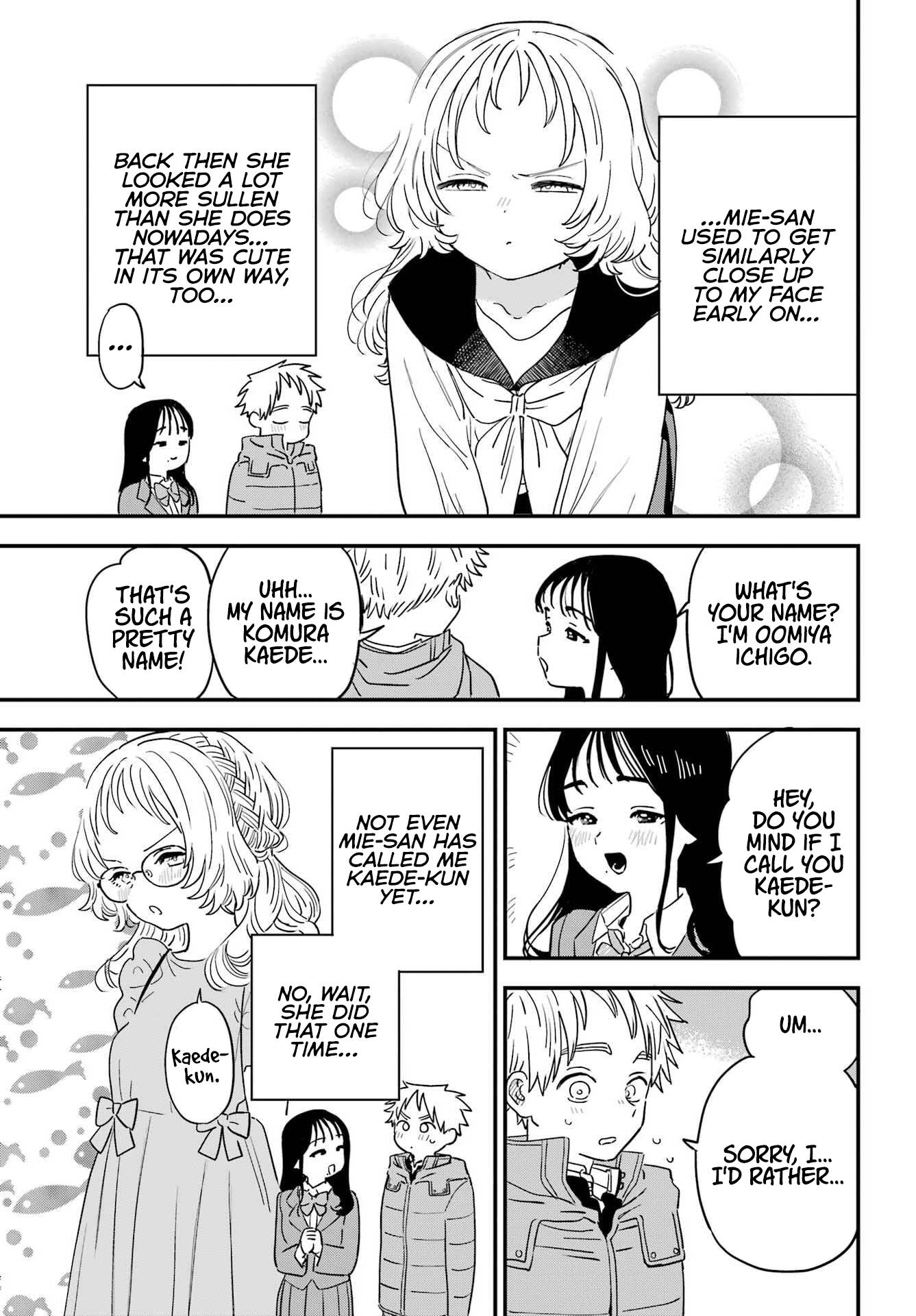 Sukinako ga Megane wo Wasureta chapter 98 page 7