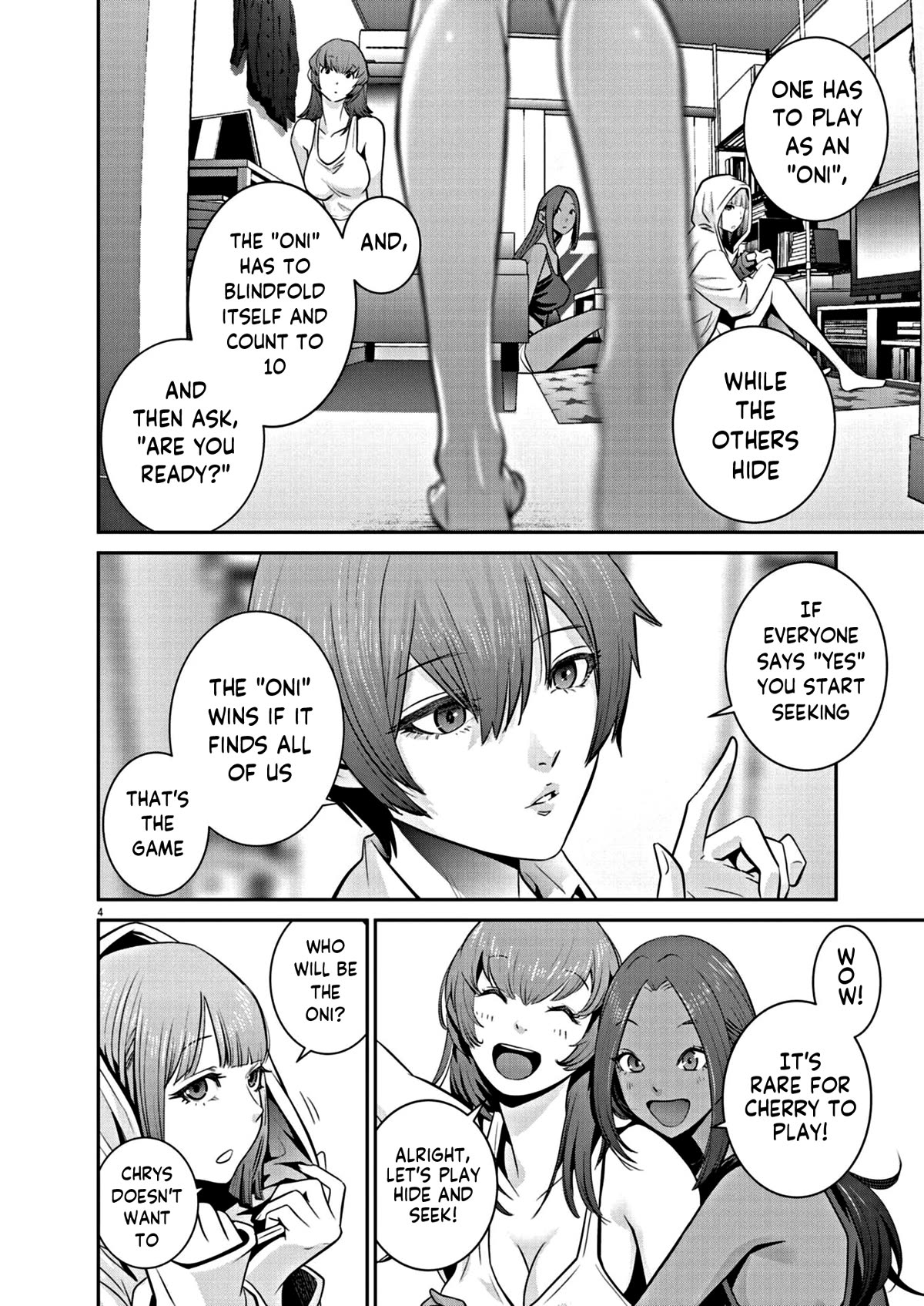 Super Ball Girls chapter 10 page 4