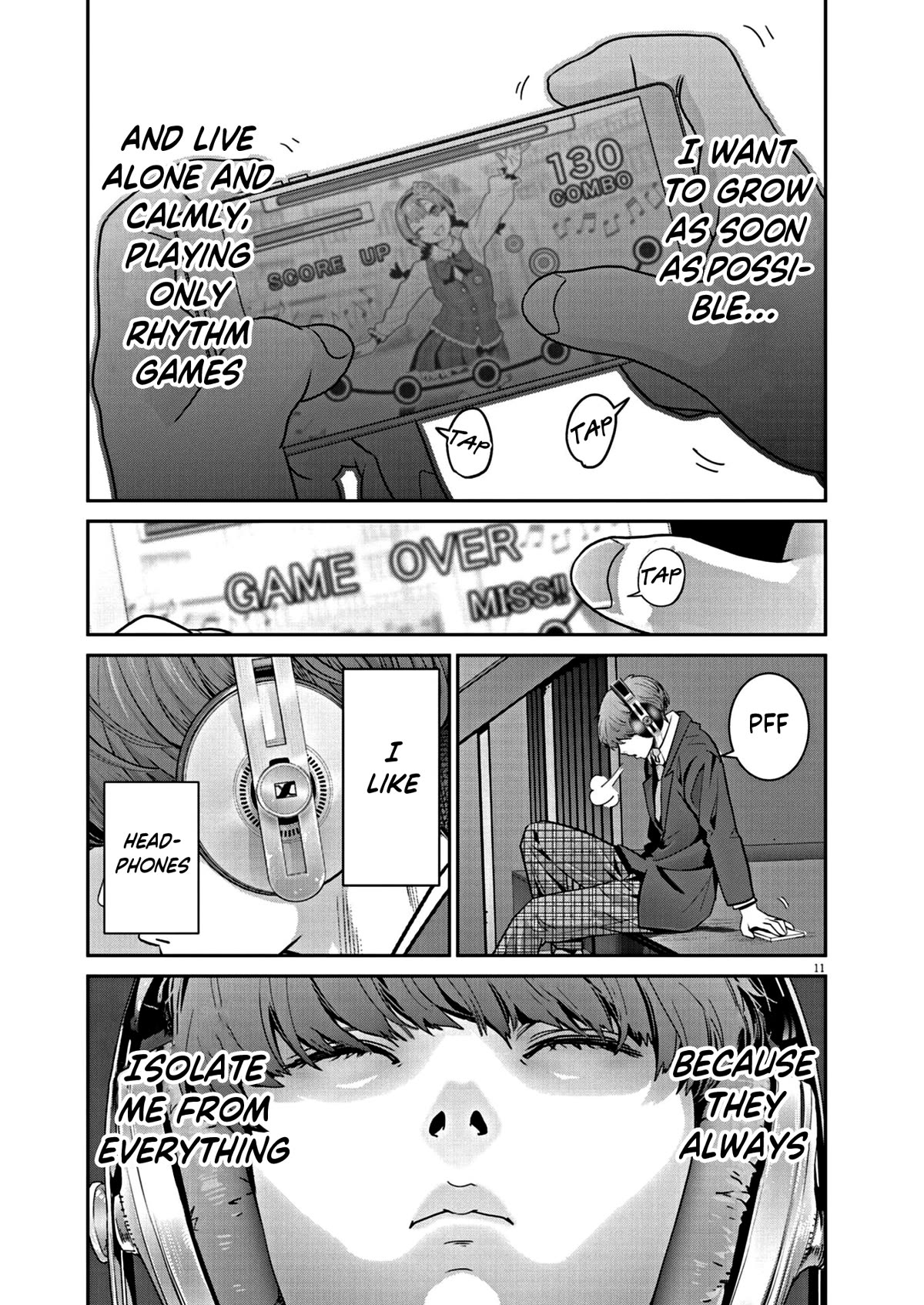 Super Ball Girls chapter 11 page 11