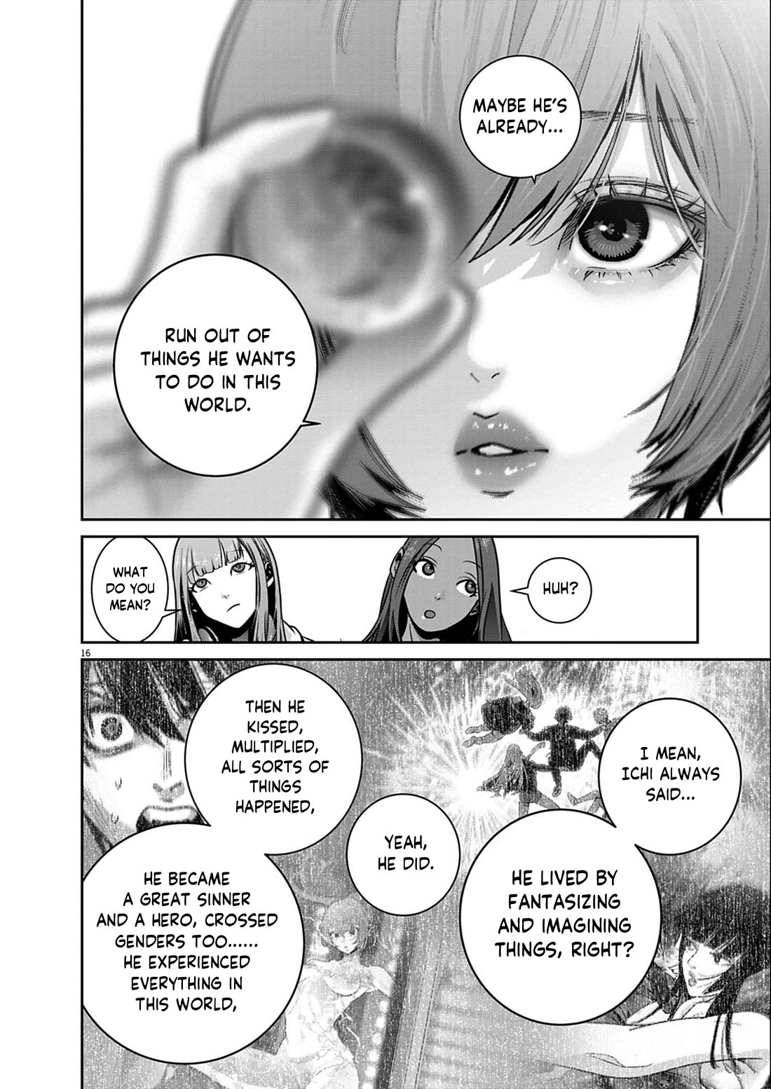 Super Ball Girls chapter 60 page 16