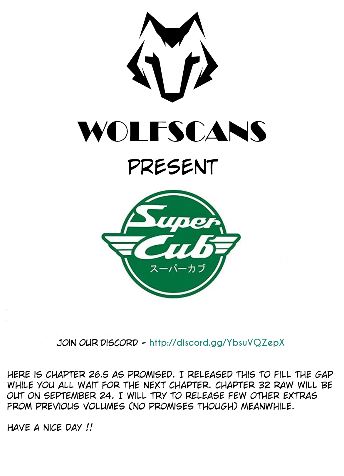 Super Cub chapter 26.5 page 11