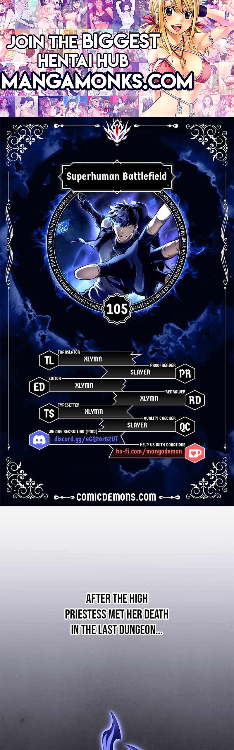 Superhuman Battlefield chapter 105 page 1