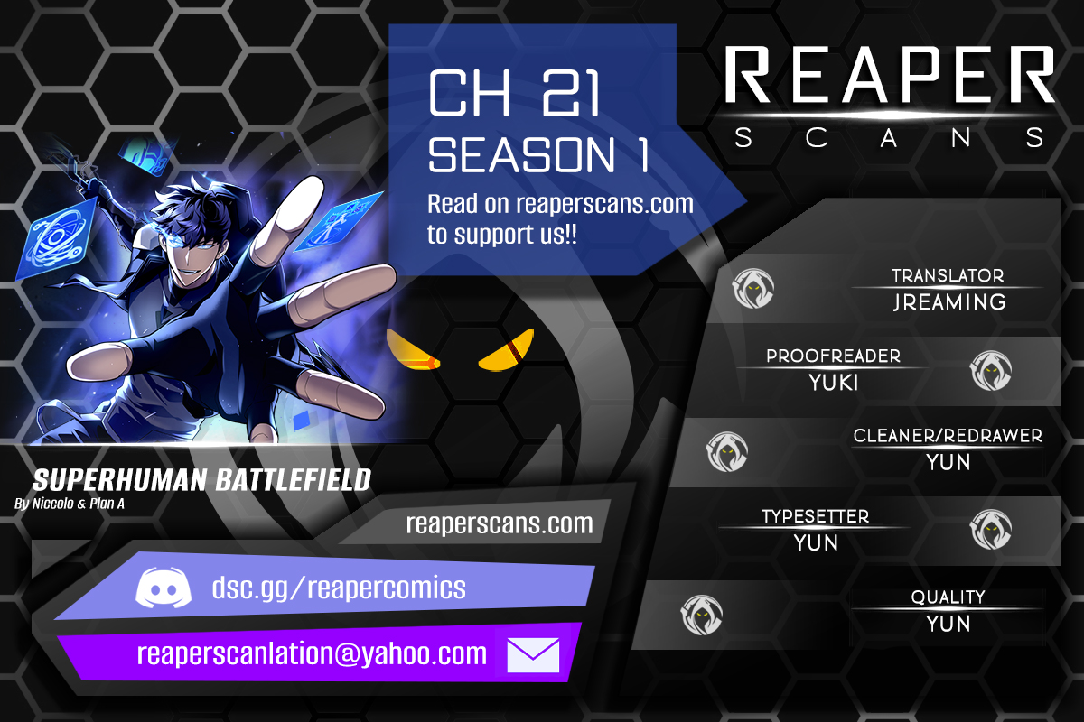 Superhuman Battlefield chapter 21 page 1