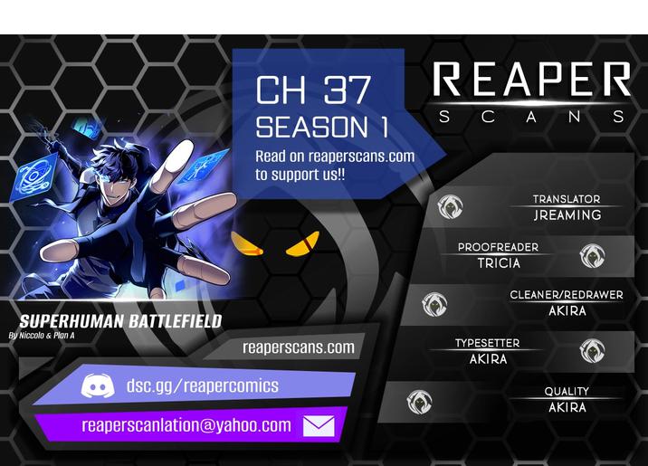 Superhuman Battlefield chapter 37 page 1