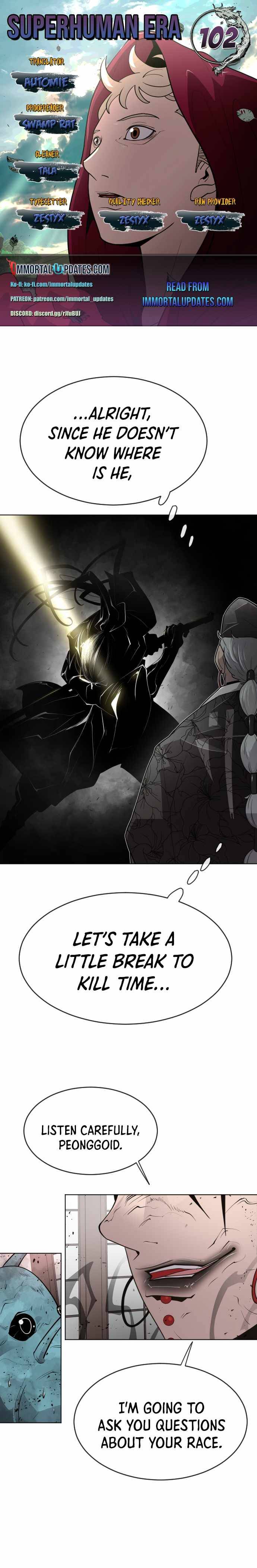 Superhuman Era chapter 102 page 1